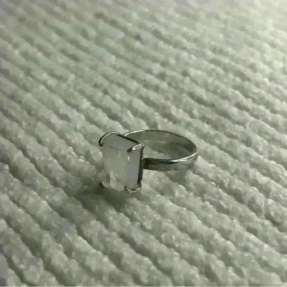 Jewelry - Raw Crystal Ring - Raw Moonstone